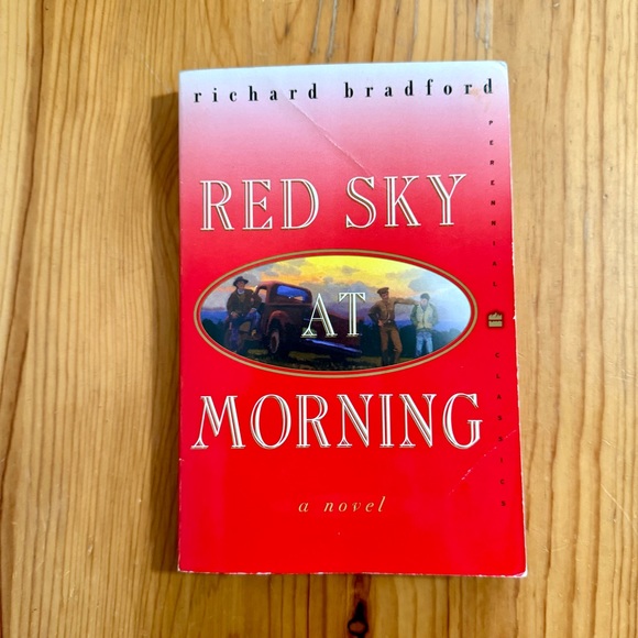 Red Sky At Morning by Richard Bradford paperback book 1999 vintage - Picture 1 of 6